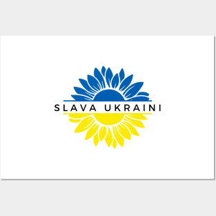 SLAVA UKRAINI Posters and Art